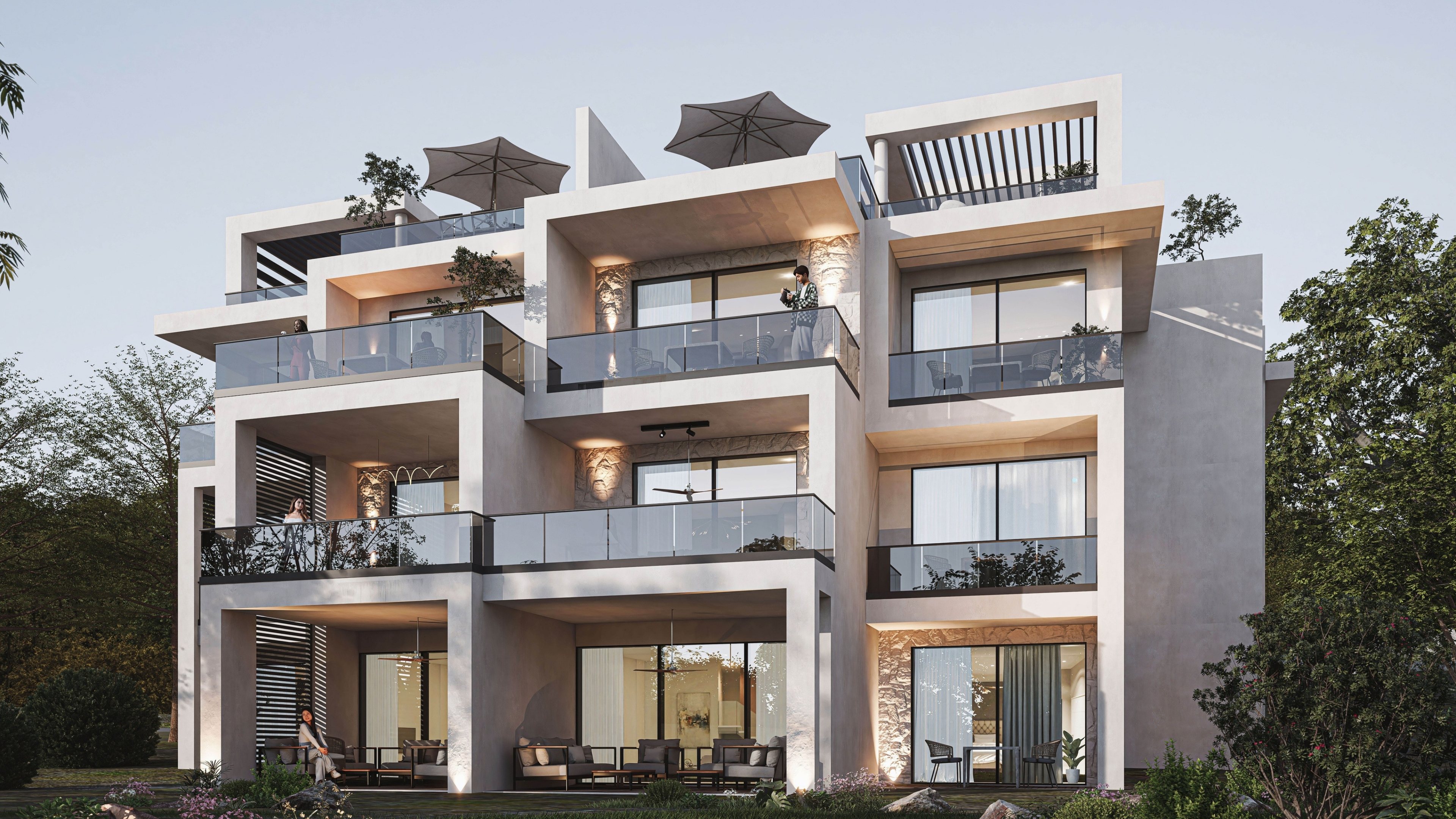 ONE7 apartments and villas in Hurghada